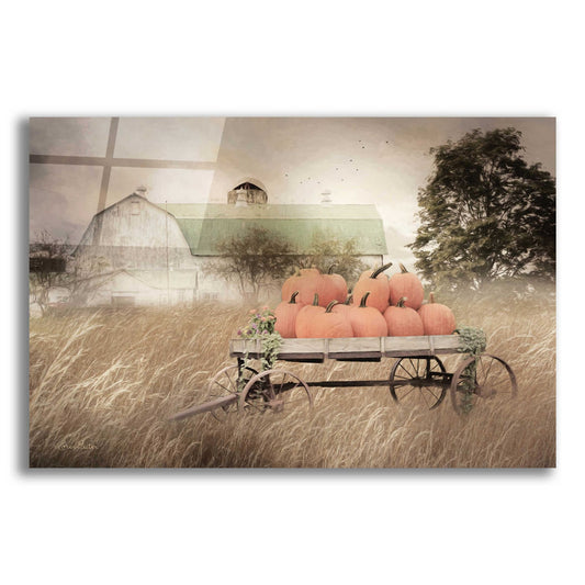 Epic Art 'Pumpkin Harvest Barn' by Lori Deiter Acrylic Glass Wall Art