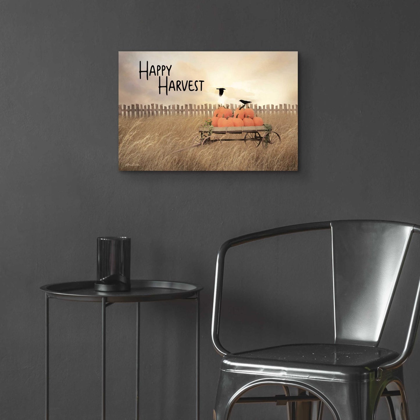 Epic Art 'Happy Harvest' by Lori Deiter Acrylic Glass Wall Art,24x16