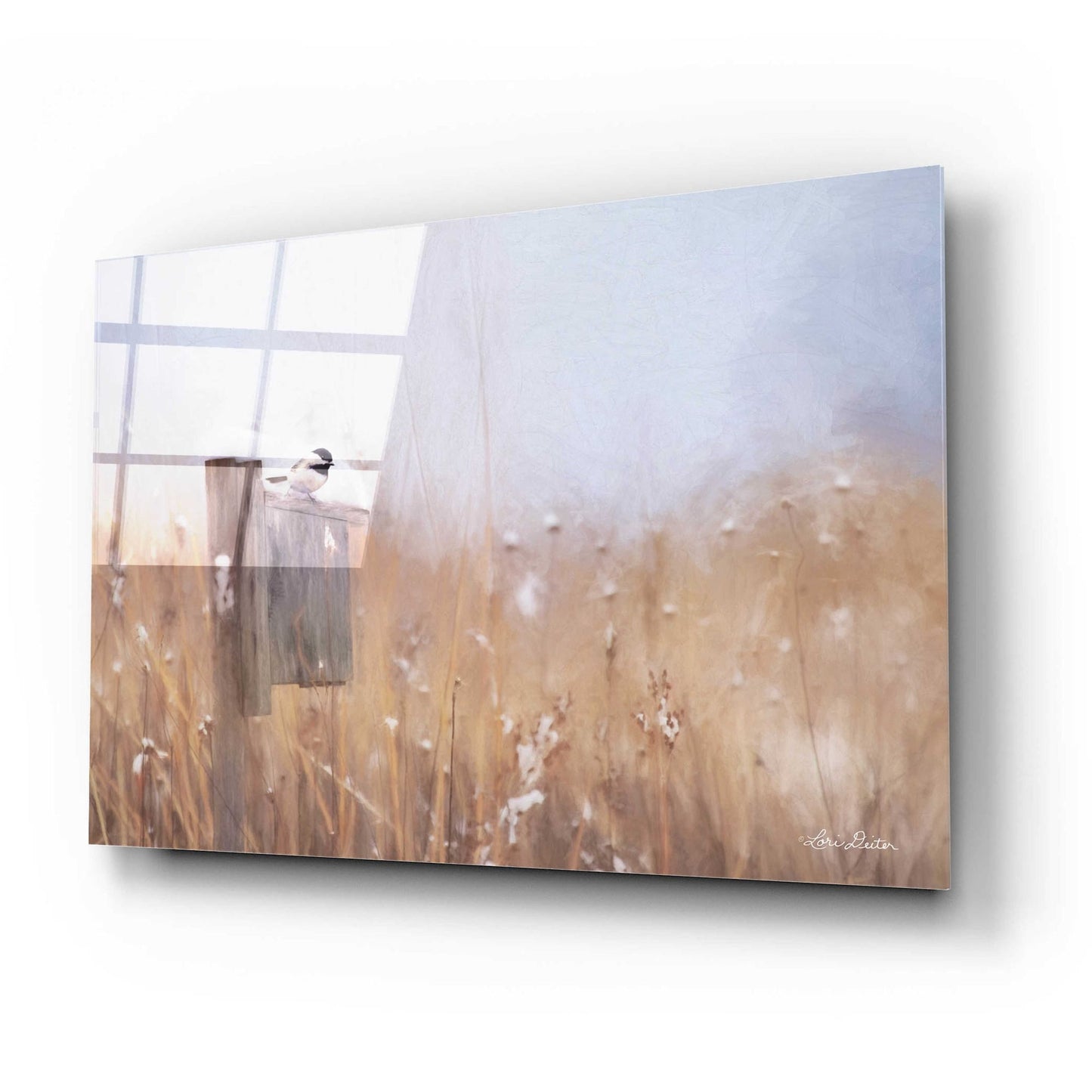 Epic Art 'Countdown Til Spring' by Lori Deiter Acrylic Glass Wall Art,24x16