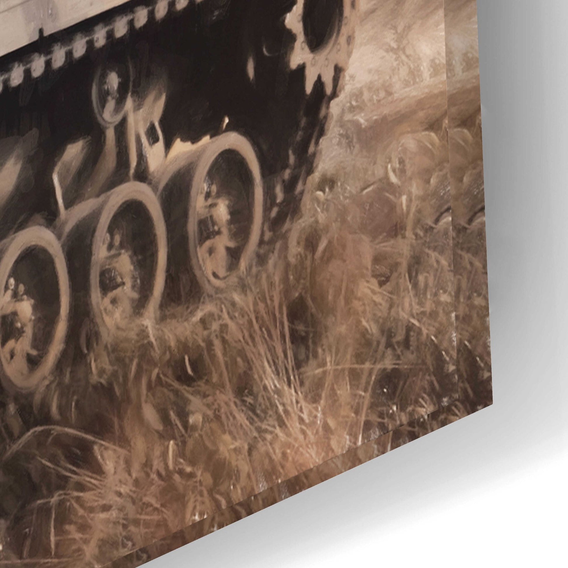 Epic Art 'The Liberator Tank' by Lori Deiter Acrylic Glass Wall Art,24x16