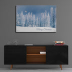 Epic Art 'Lava Mountain Merry Christmas' by Lori Deiter Acrylic Glass Wall Art,36x24
