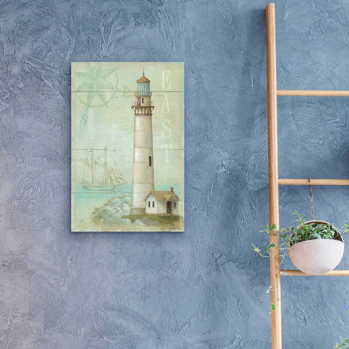 East Coastal Light by Daphne Brissonnet - 16x24 acrylic wall art in a room