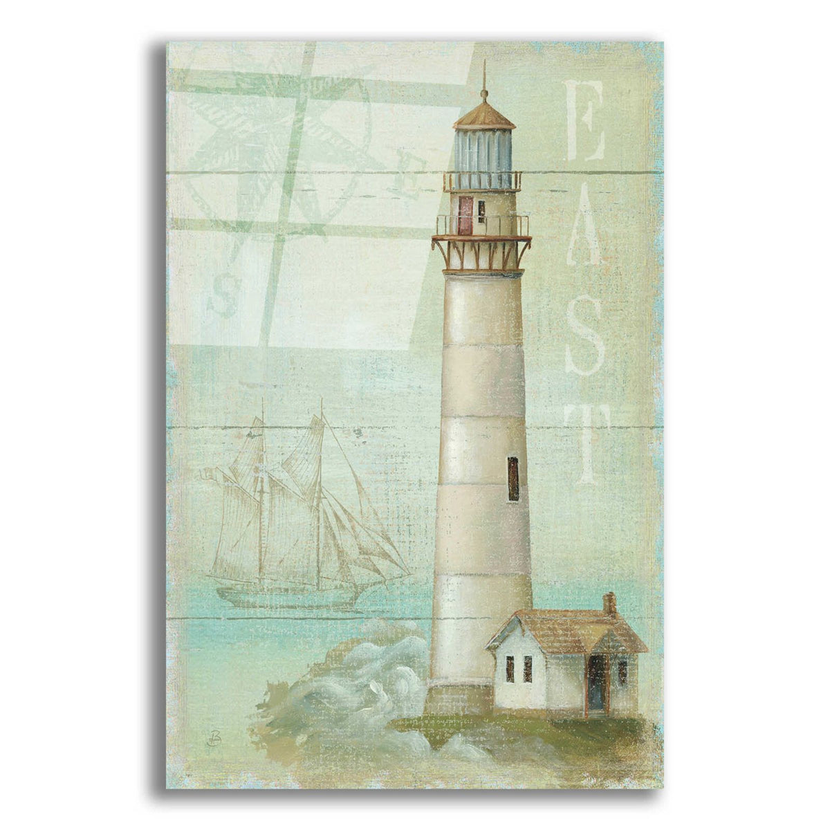 East Coastal Light by Daphne Brissonnet acrylic glass wall art