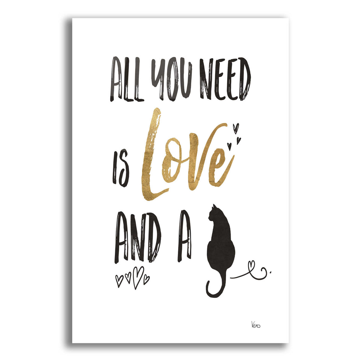 Epic Art 'Pet Love IV' by Veronique Charron, Acrylic Glass Wall Art