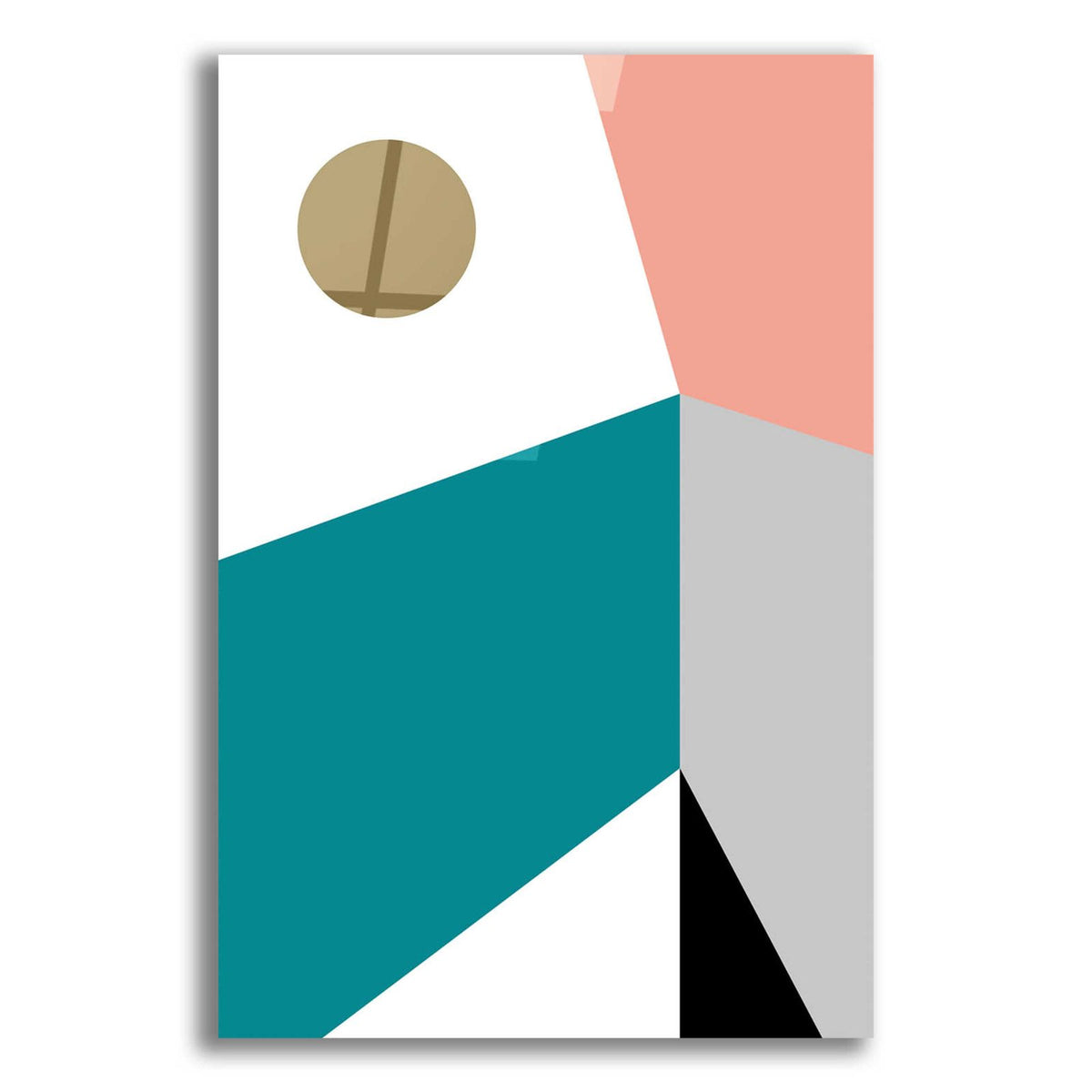 Elementary Shapes by Cesare Bellassai acrylic glass wall art