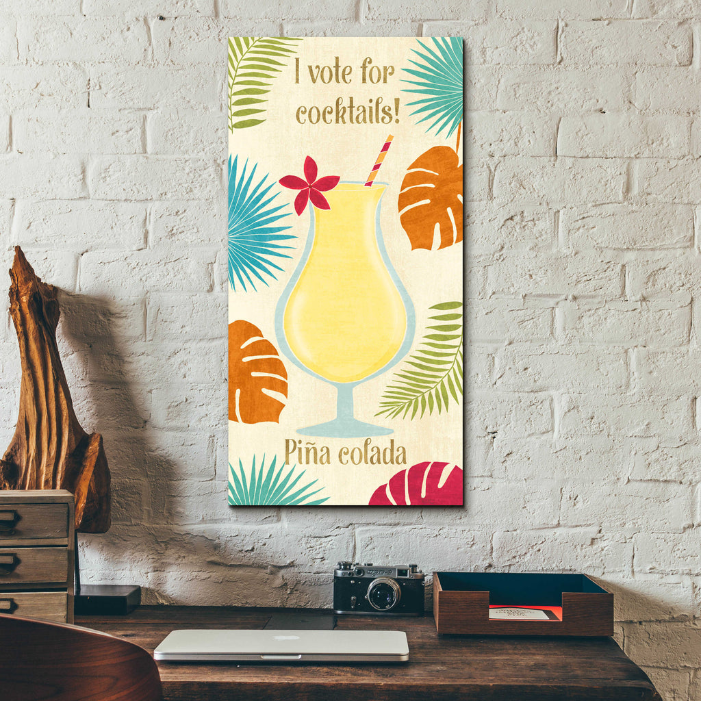 Epic Art 'Exotic Breeze XV' by Veronique Charron, Acrylic Glass Wall Art,12x24
