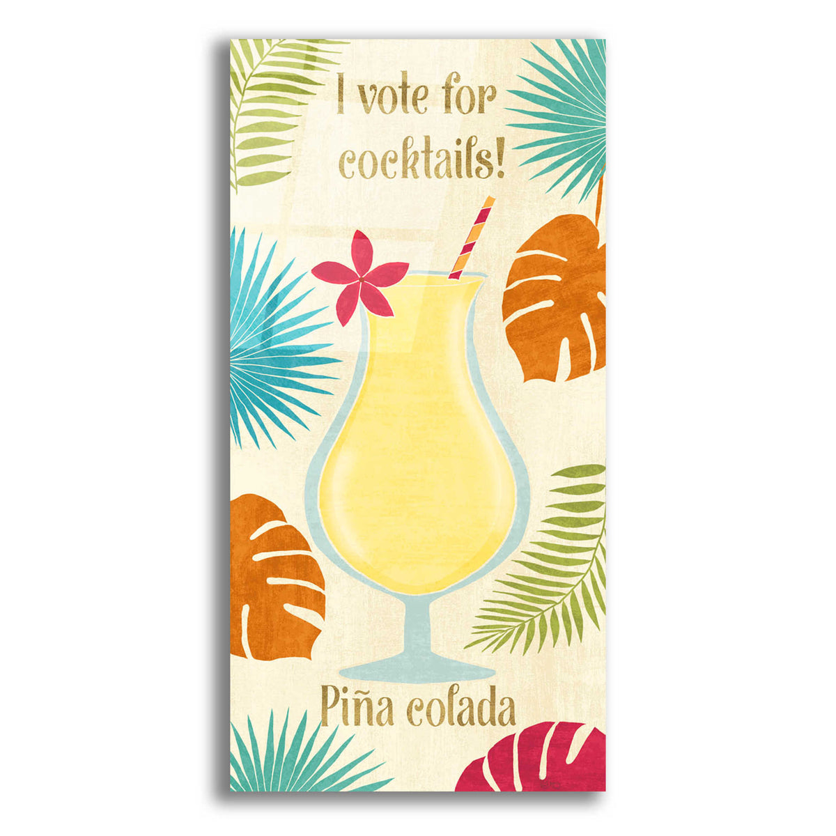 Epic Art 'Exotic Breeze XV' by Veronique Charron, Acrylic Glass Wall Art