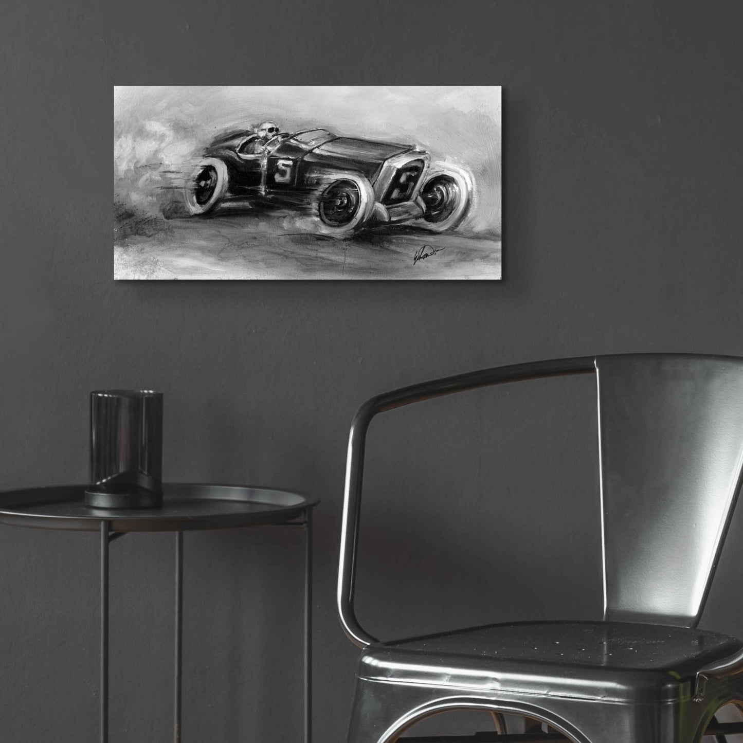 Epic Art 'Inverted French Grand Prix 1914' by Ethan Harper, Acrylic Glass Wall Art,24x12