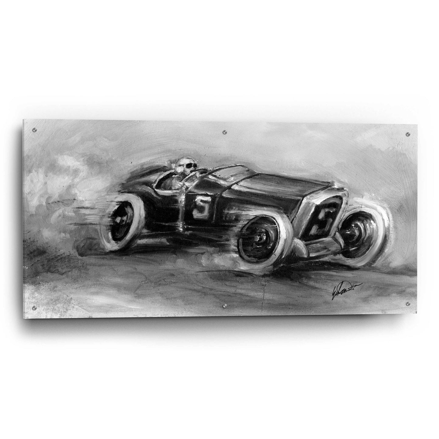 Epic Art 'Inverted French Grand Prix 1914' by Ethan Harper, Acrylic Glass Wall Art,48x24