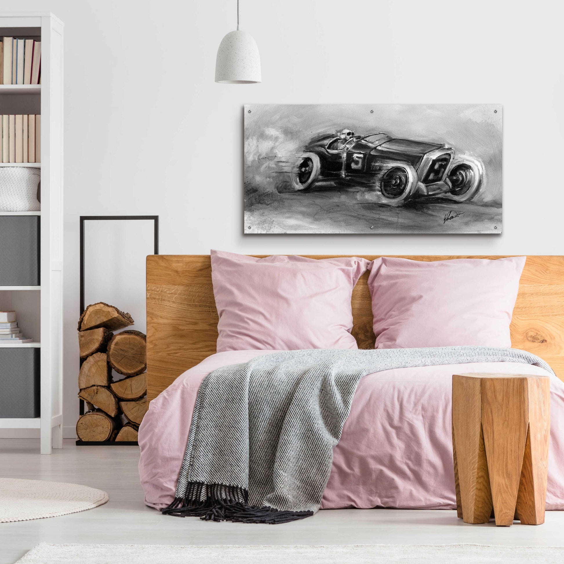 Epic Art 'Inverted French Grand Prix 1914' by Ethan Harper, Acrylic Glass Wall Art,48x24