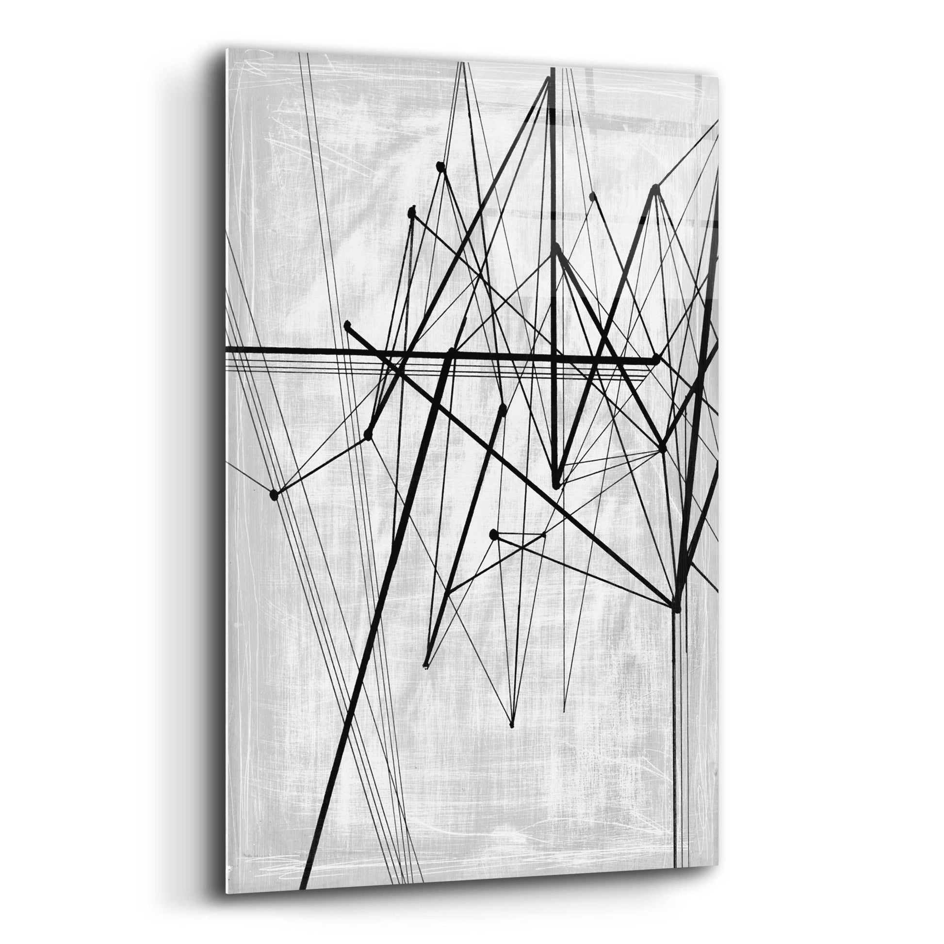 Epic Art 'Inverted Vertices II' by Ethan Harper, Acrylic Glass Wall Art,12x16