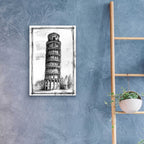 Epic Art 'European Icon Blueprint II' by Ethan Harper, Acrylic Glass Wall Art,16x24