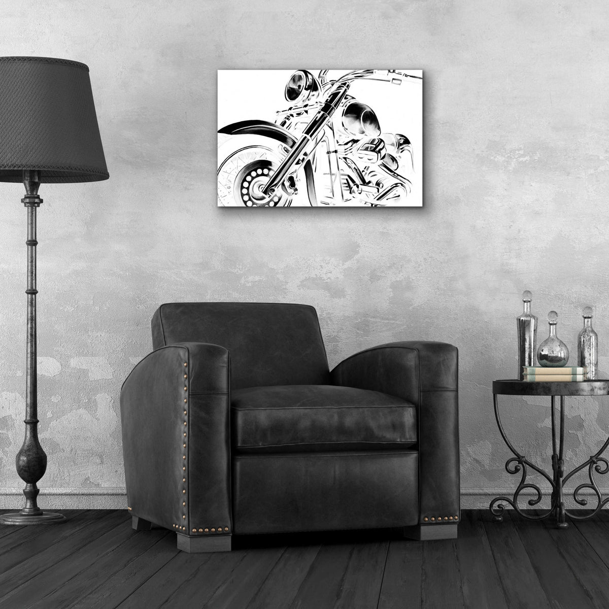 Epic Art 'Classic Hogs II' by Ethan Harper, Acrylic Glass Wall Art,24x16