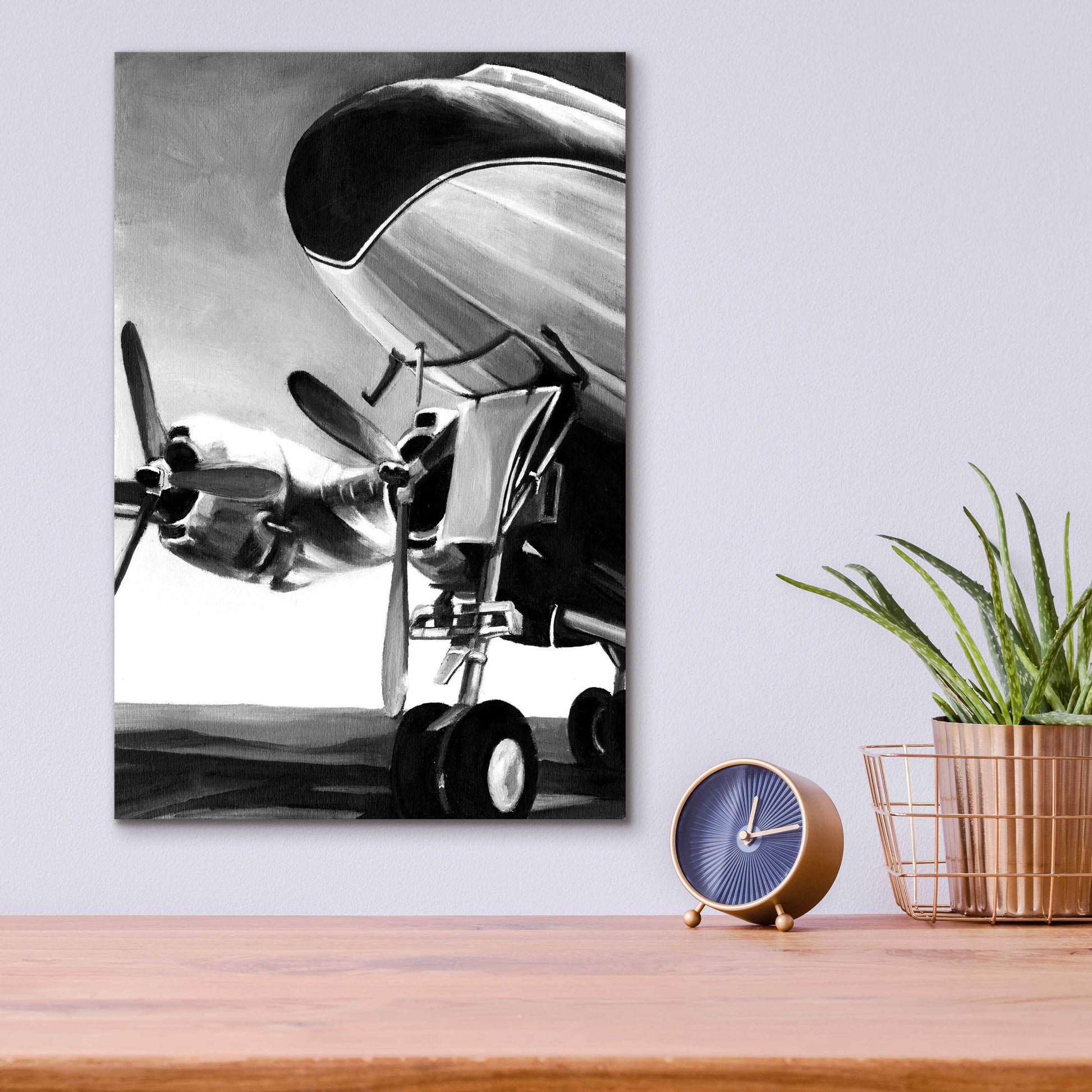 Epic Art 'Aviation Icon II' by Ethan Harper, Acrylic Glass Wall Art,12x16