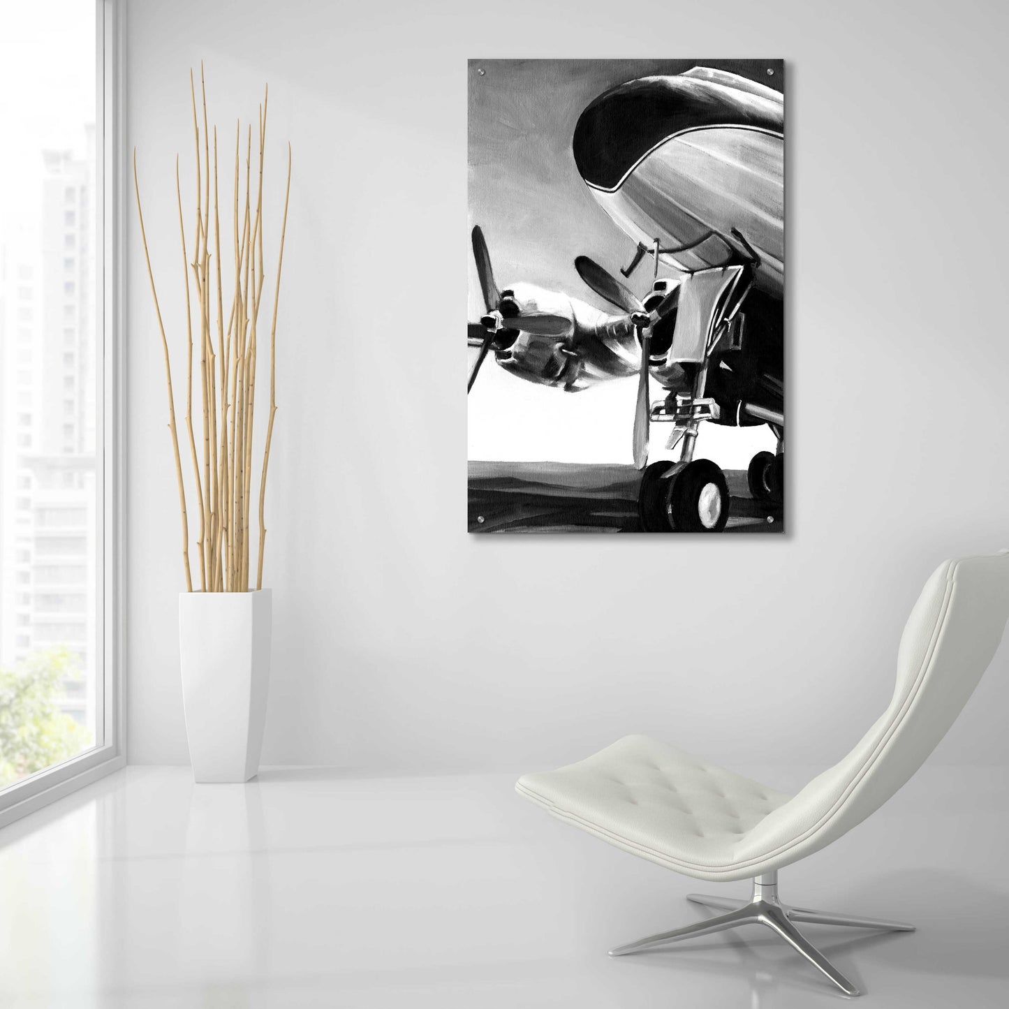 Epic Art 'Aviation Icon II' by Ethan Harper, Acrylic Glass Wall Art,24x36