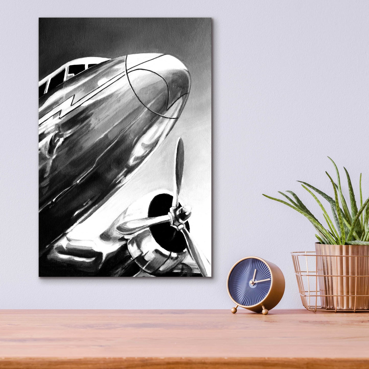 Epic Art 'Aviation Icon I' by Ethan Harper, Acrylic Glass Wall Art,12x16