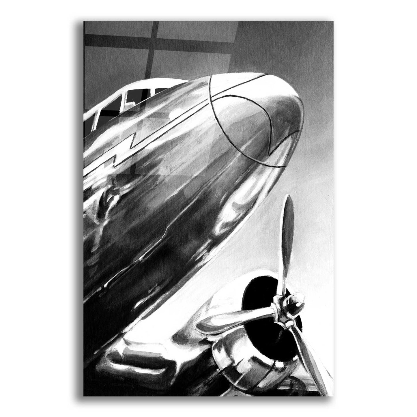 Epic Art 'Aviation Icon I' by Ethan Harper, Acrylic Glass Wall Art,12x16