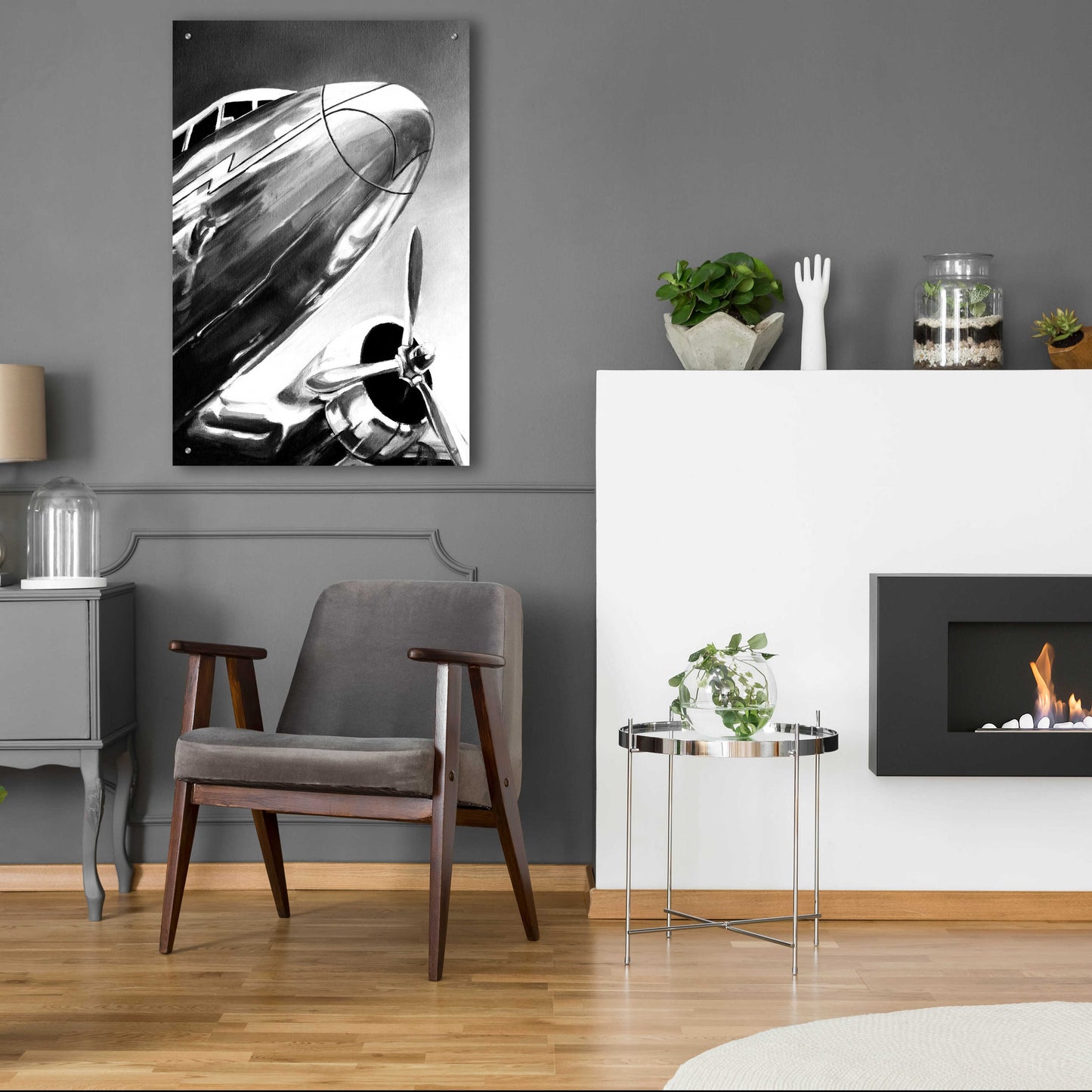 Epic Art 'Aviation Icon I' by Ethan Harper, Acrylic Glass Wall Art,24x36