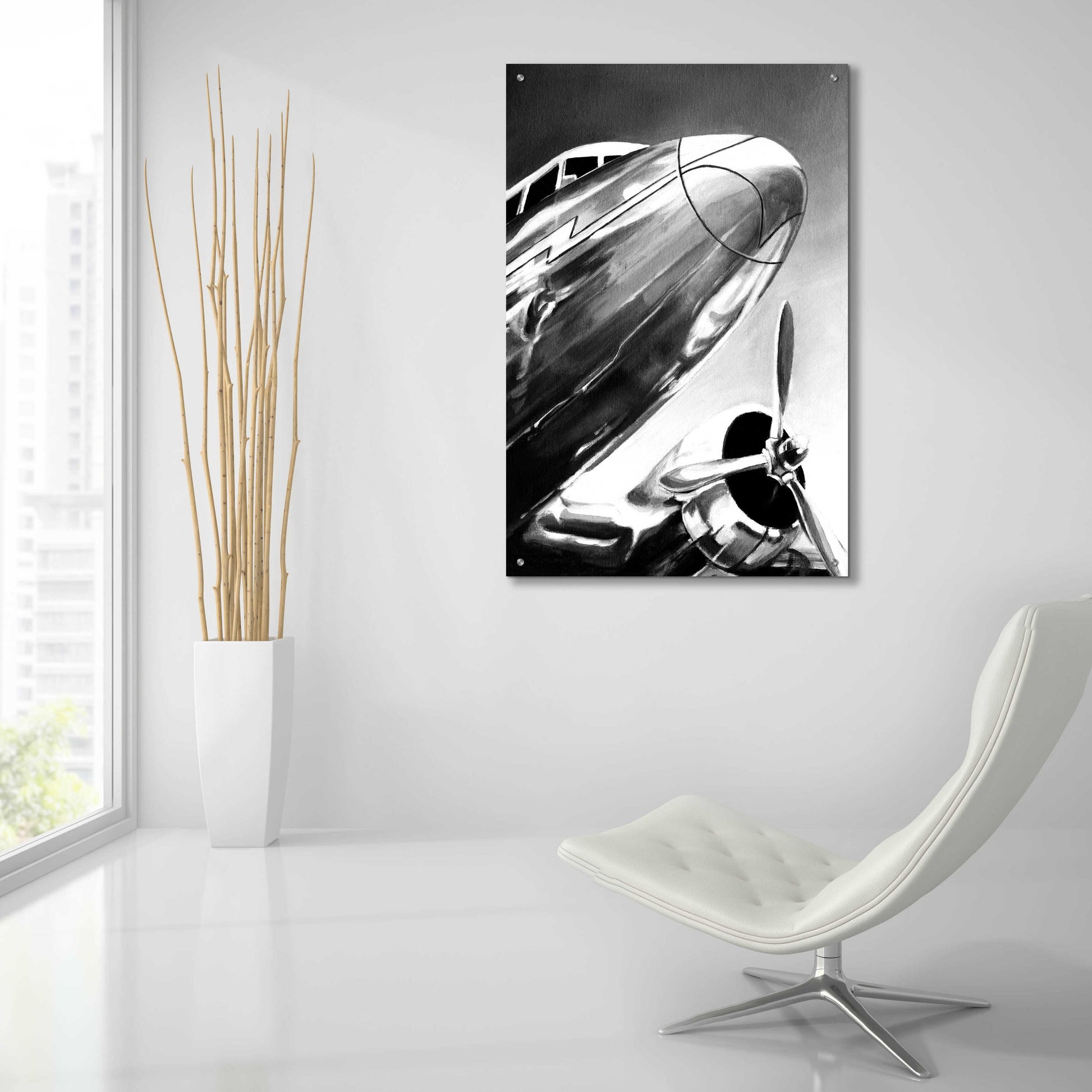 Epic Art 'Aviation Icon I' by Ethan Harper, Acrylic Glass Wall Art,24x36