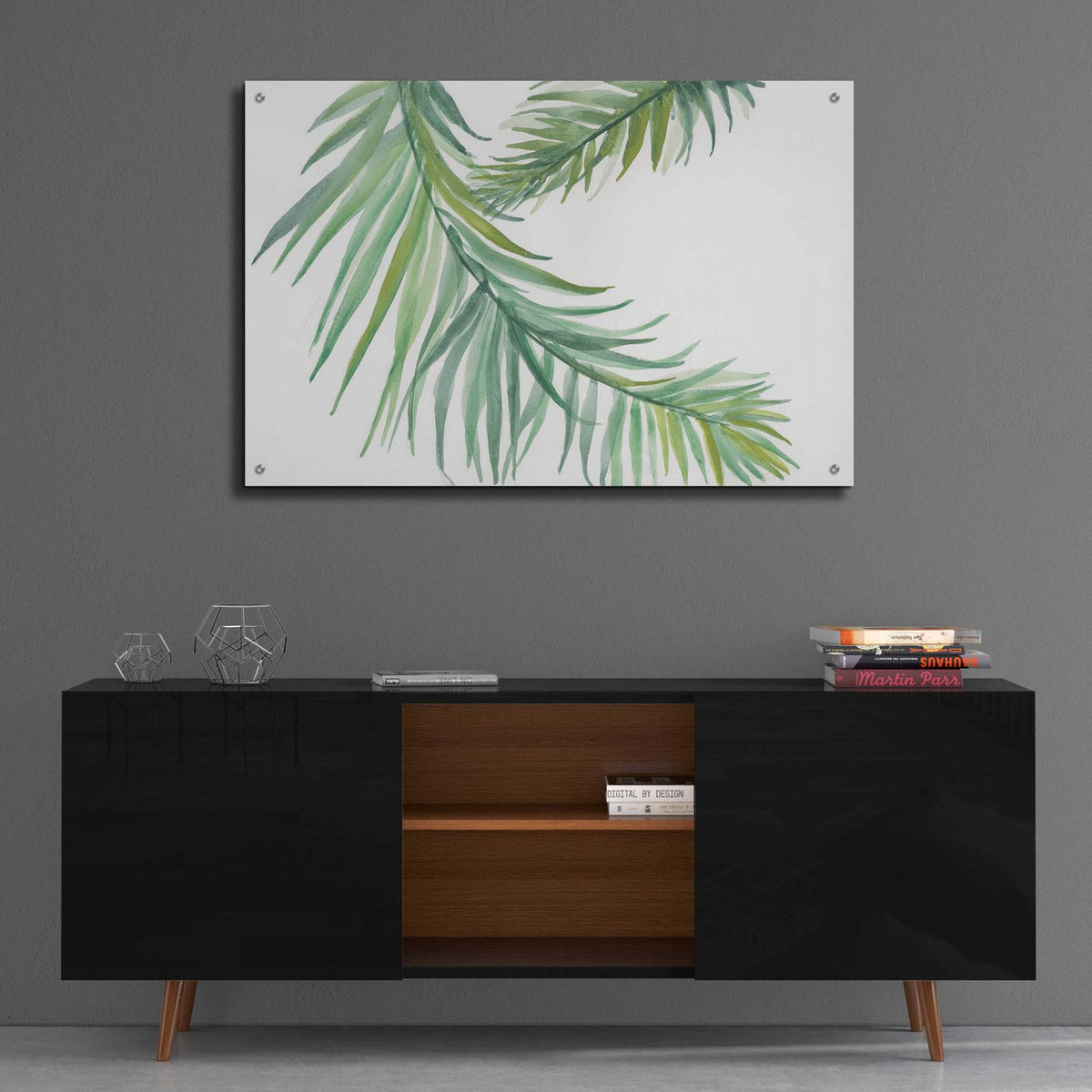 Ferns IV by Chris Paschke - 36x24 acrylic wall art in a room