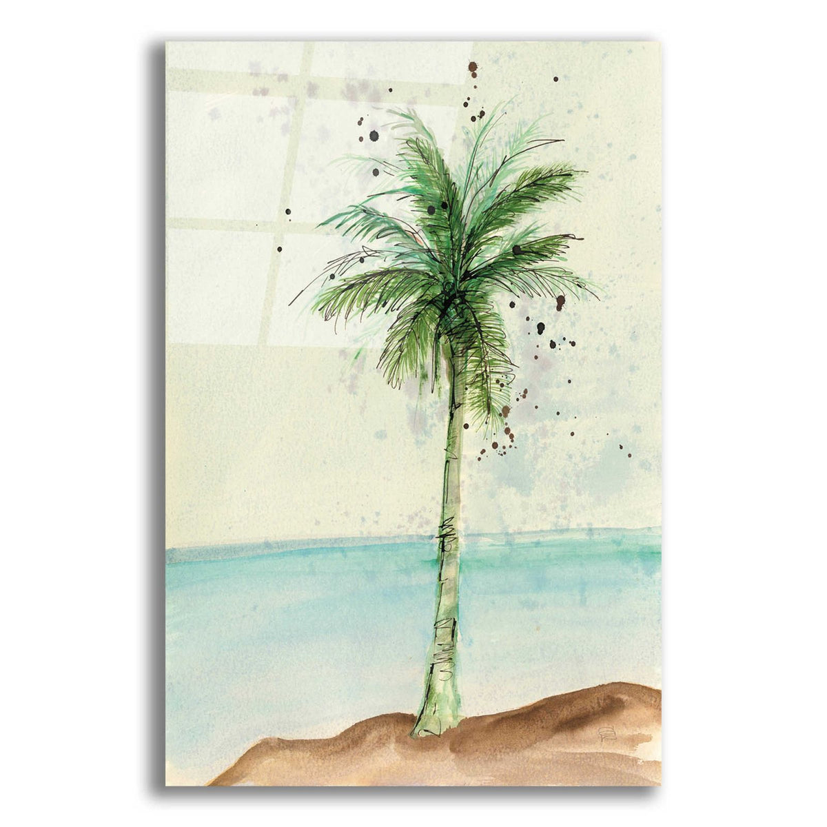 African Oil Palm I by Chris Paschke acrylic glass wall art