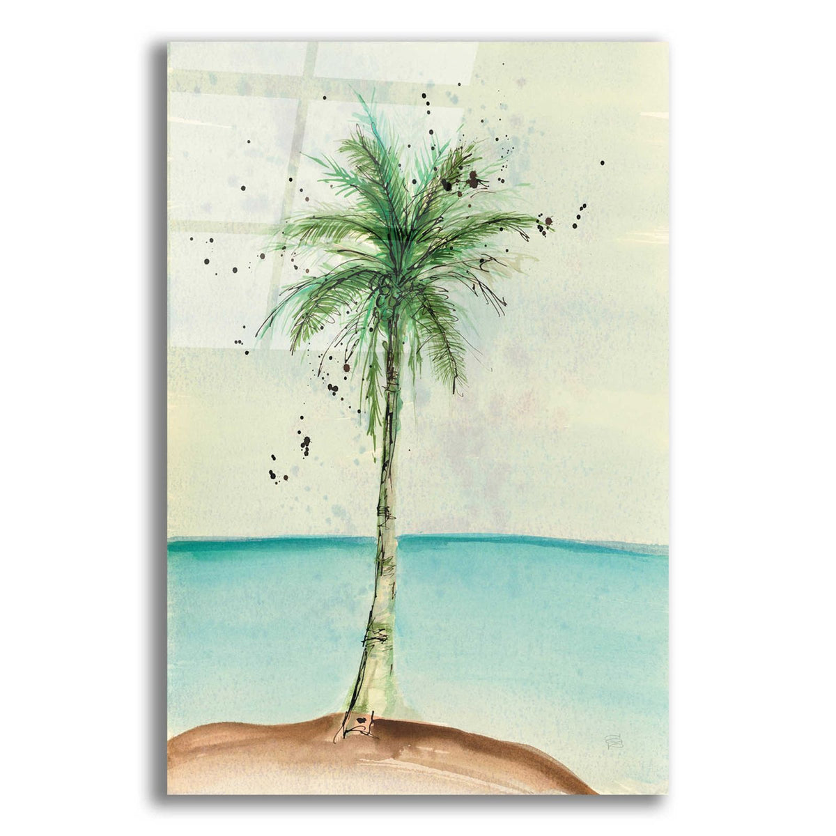African Oil Palm II by Chris Paschke acrylic glass wall art