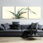 Horizontal Grass I by Chris Paschke - 108x36 acrylic wall art in a room