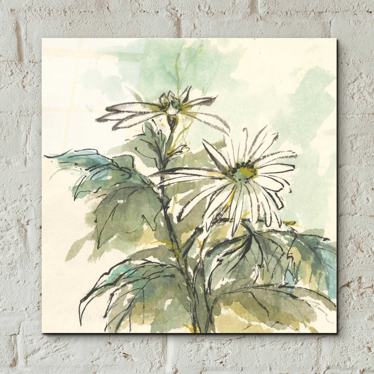 Snowmum II by Chris Paschke - 12x12 acrylic wall art in a room