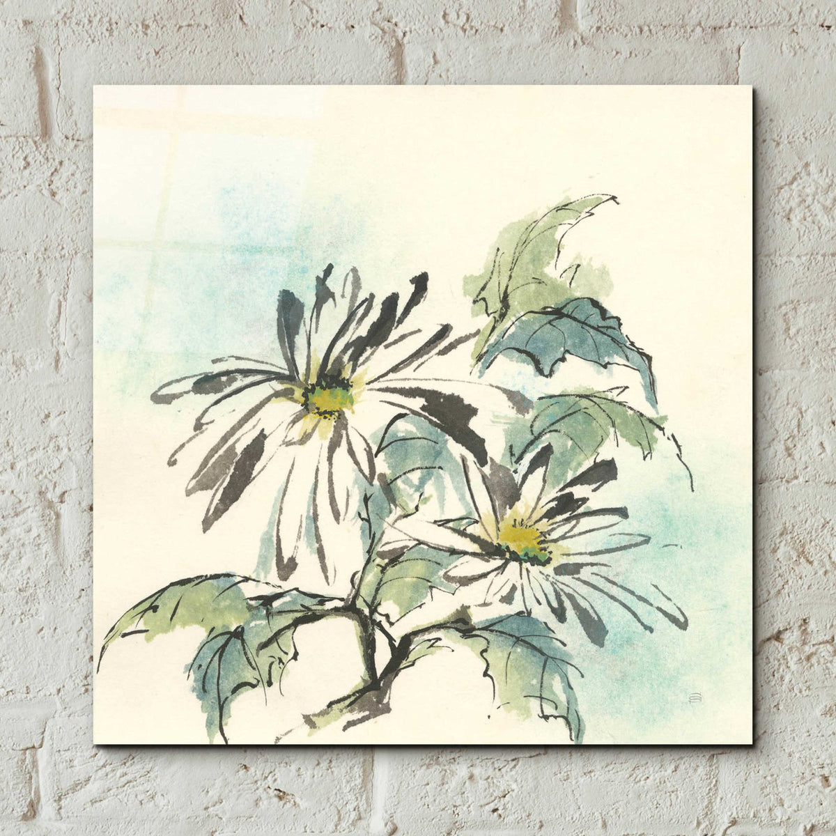 Snowmum IV by Chris Paschke - 12x12 acrylic wall art in a room