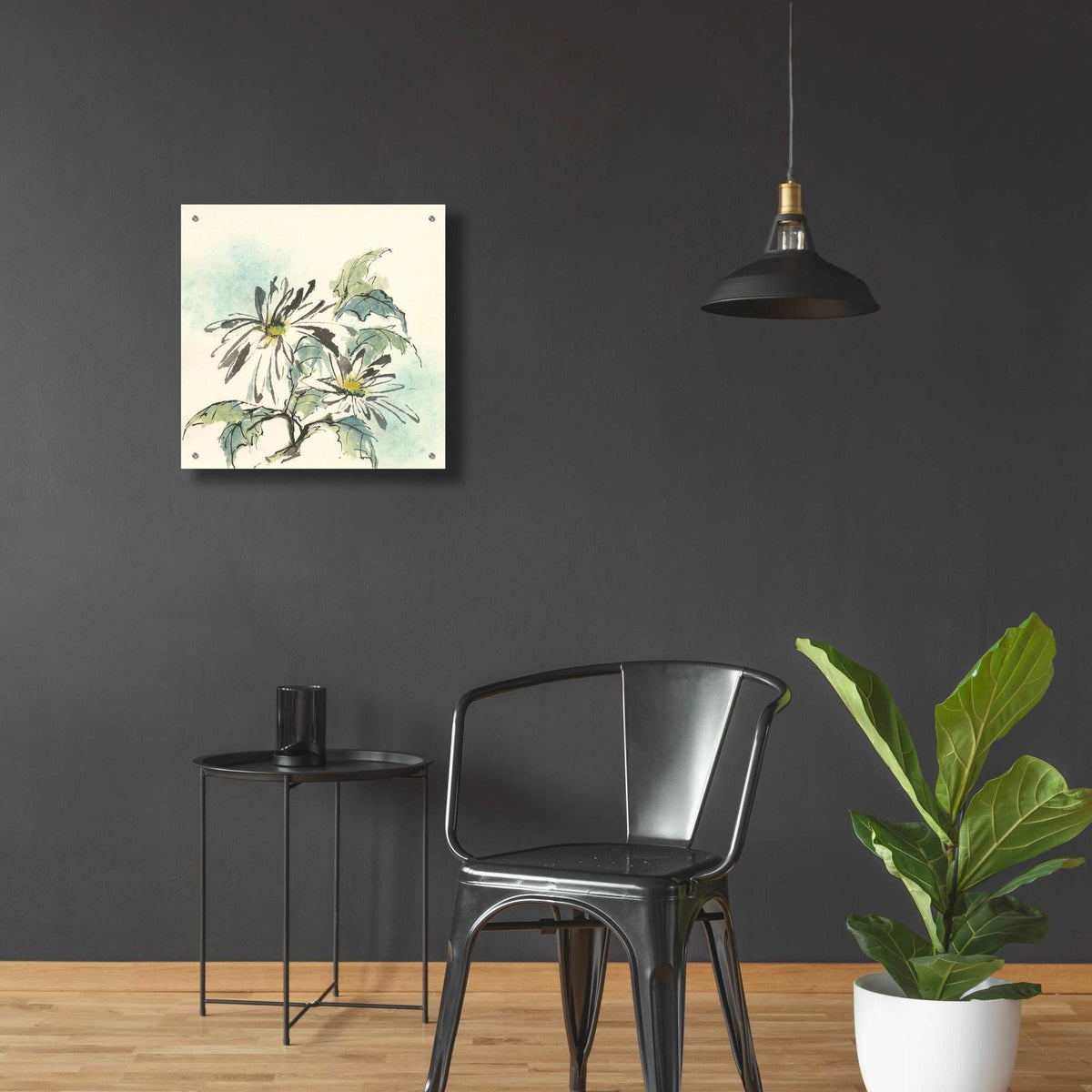 Snowmum IV by Chris Paschke - 24x24 acrylic wall art in a room