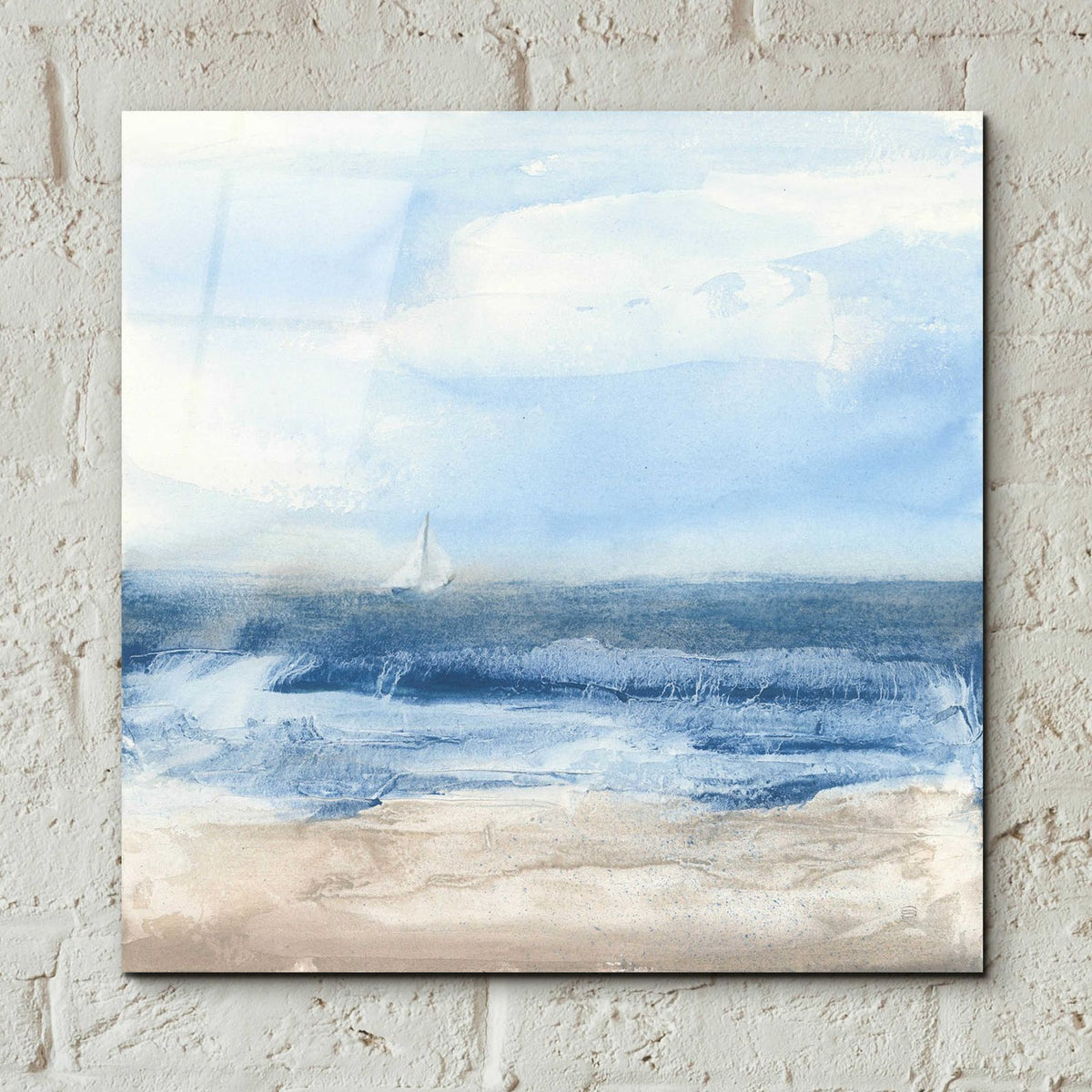 Surf And Sails by Chris Paschke - 12x12 acrylic wall art in a room