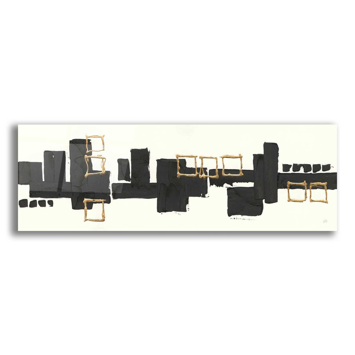 Gilded Boxes II by Chris Paschke acrylic glass wall art