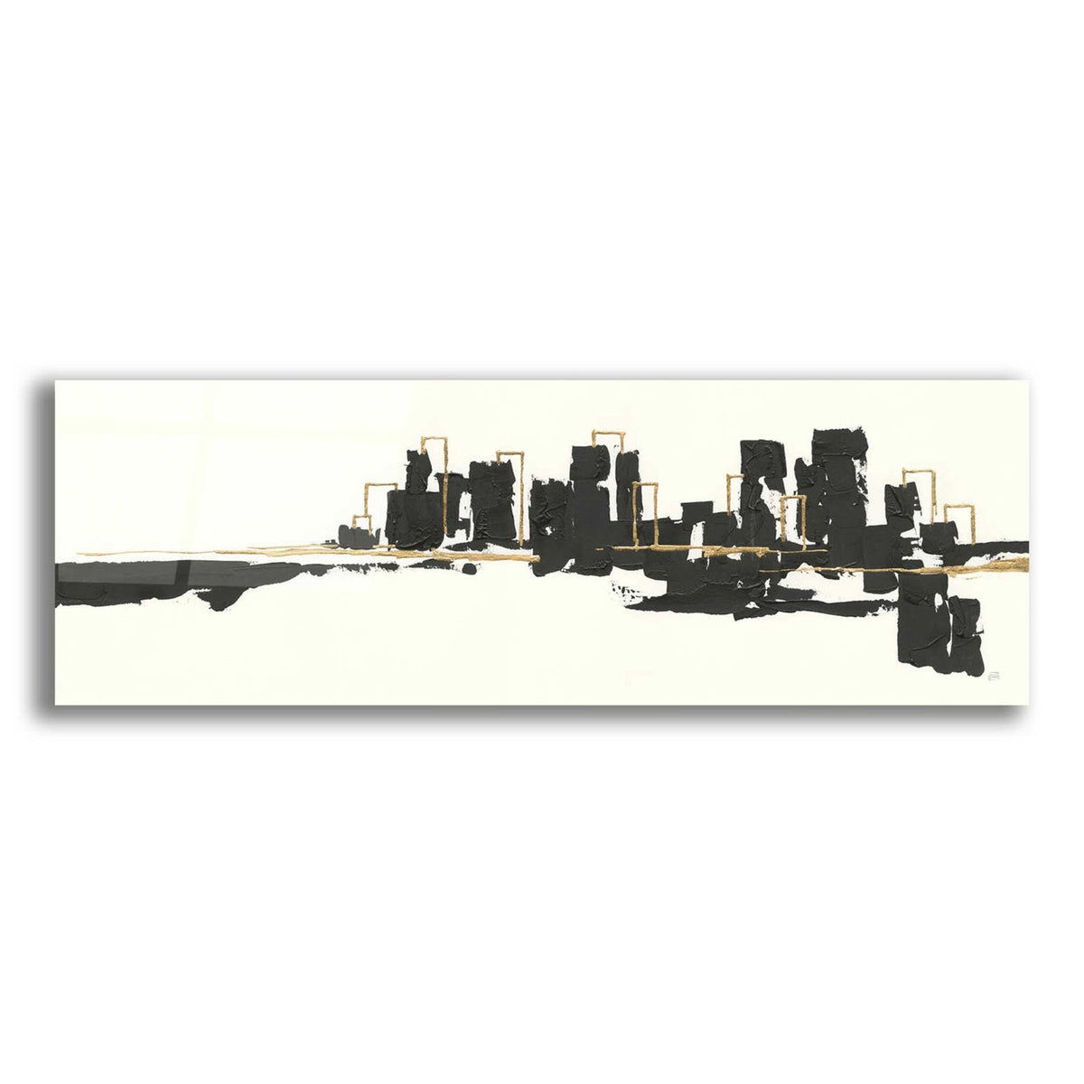 Gilded City I by Chris Paschke acrylic glass wall art