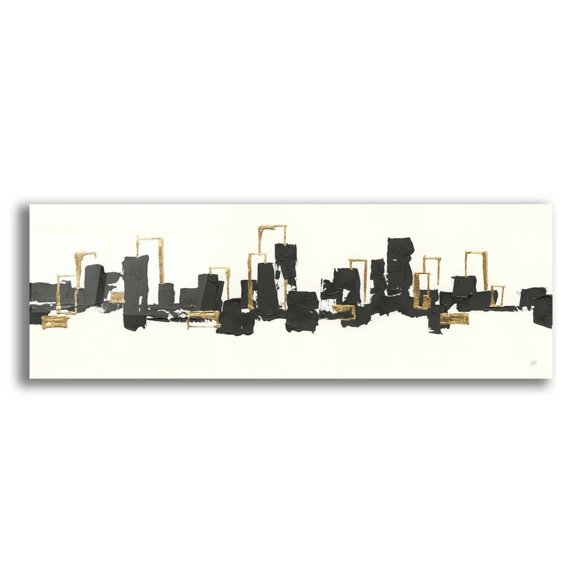 Gilded City III by Chris Paschke acrylic glass wall art