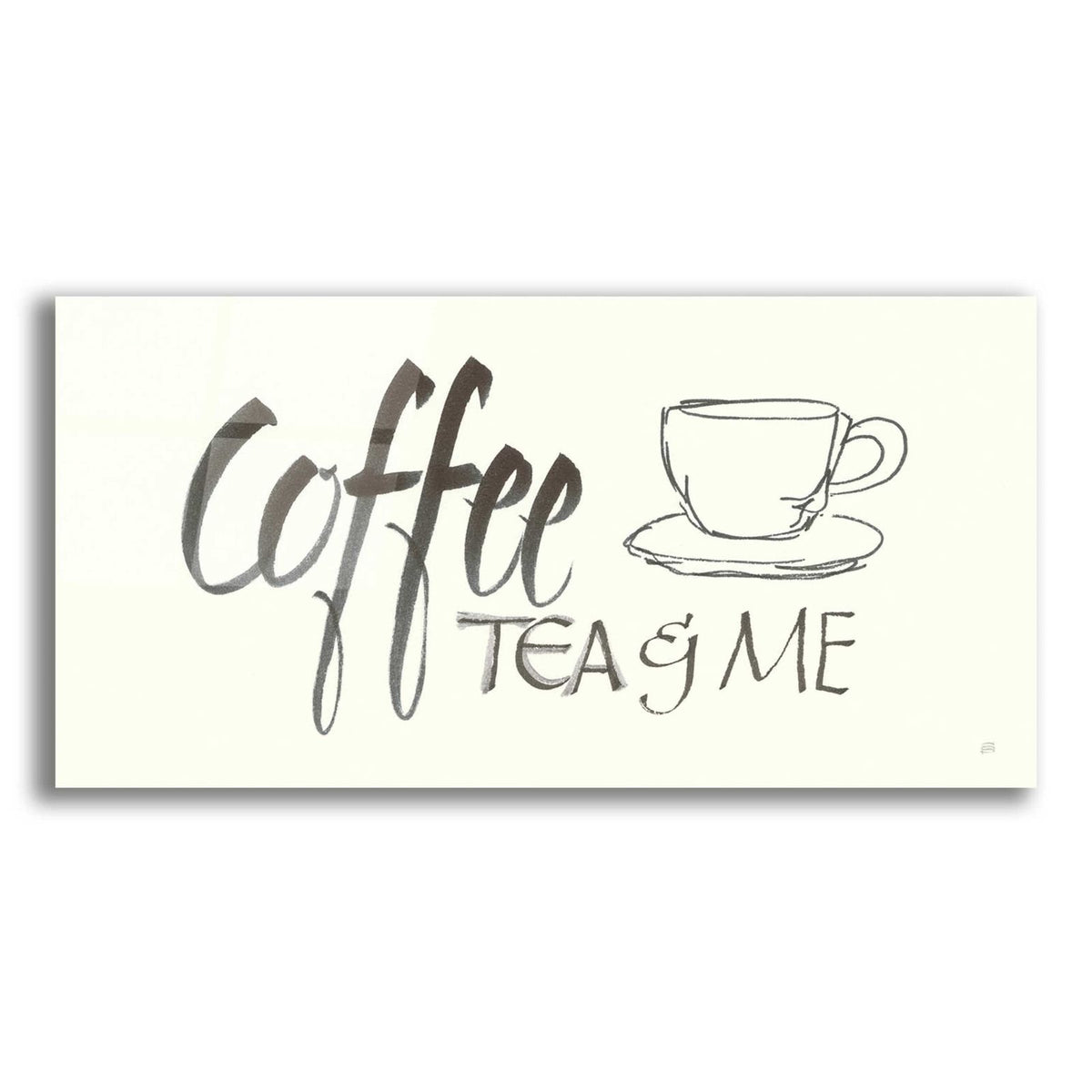 Coffee Sayings II by Chris Paschke acrylic glass wall art