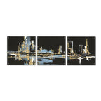 Urban Gold VI by Chris Paschke acrylic glass wall art