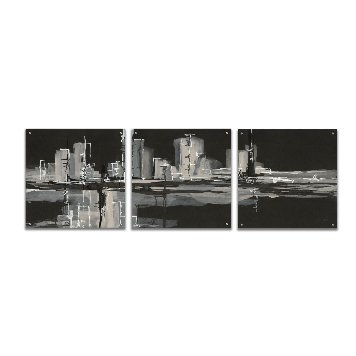 Urban Gray by Chris Paschke acrylic glass wall art