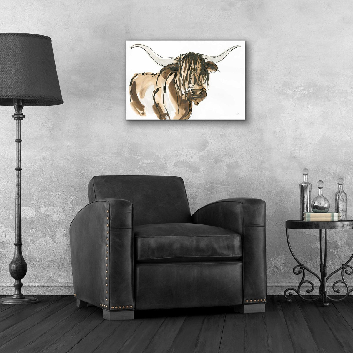 Highlander I by Chris Paschke - 24x16 acrylic wall art in a room