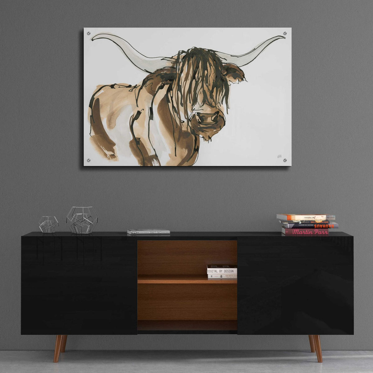 Highlander I by Chris Paschke - 36x24 acrylic wall art in a room