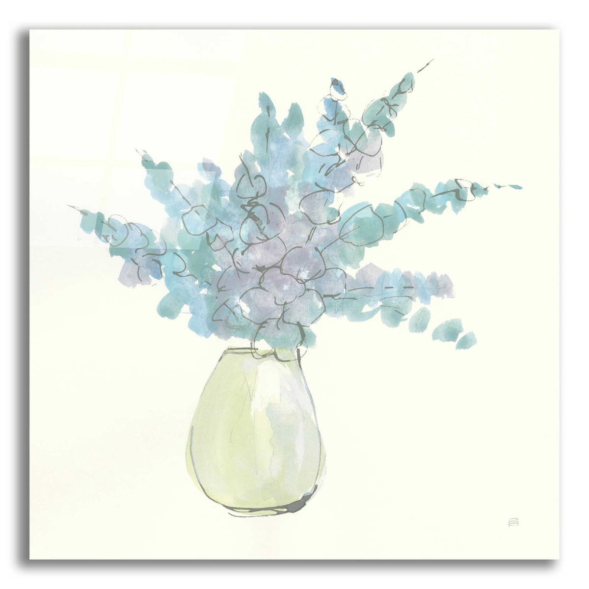Plant Eucalyptus IV by Chris Paschke acrylic glass wall art