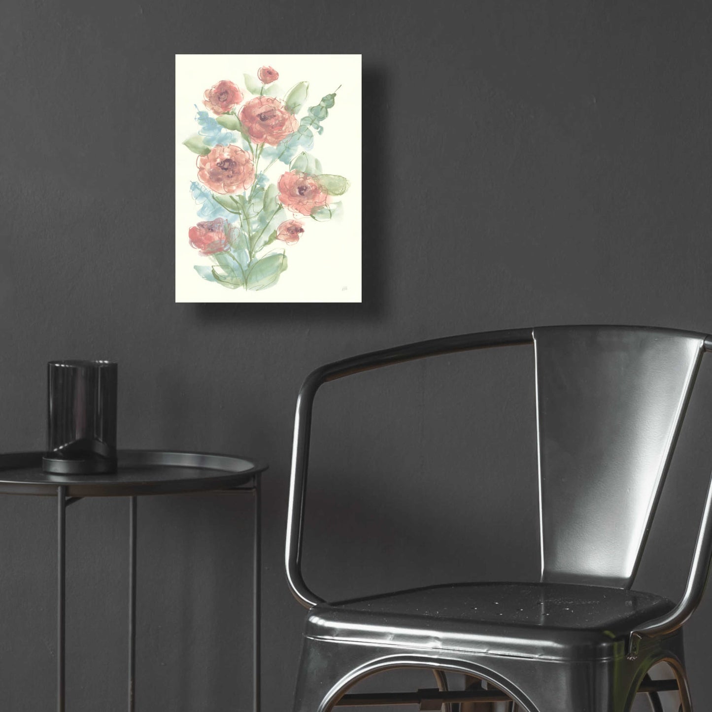 Epic Art 'Camellia Bouquet II' by Chris Paschke, Acrylic Glass Wall Art,12x16