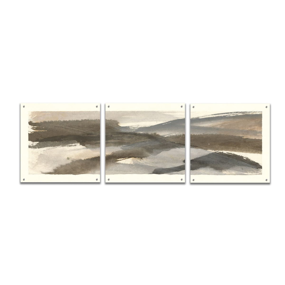 Brushscape V by Chris Paschke acrylic glass wall art
