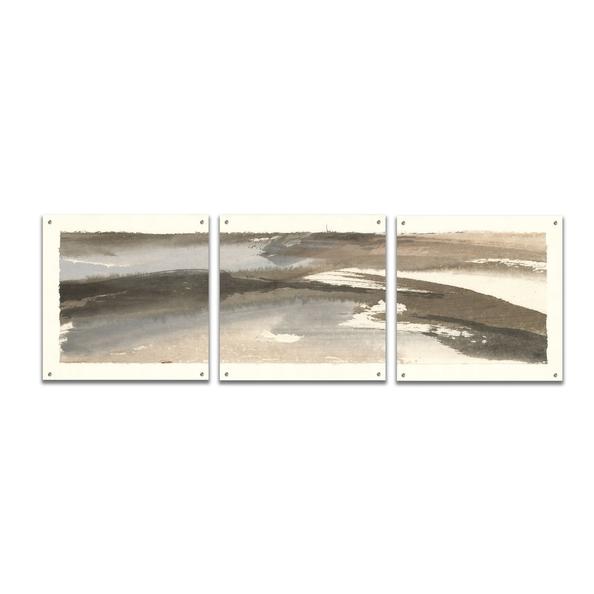 Brushscape VI by Chris Paschke acrylic glass wall art
