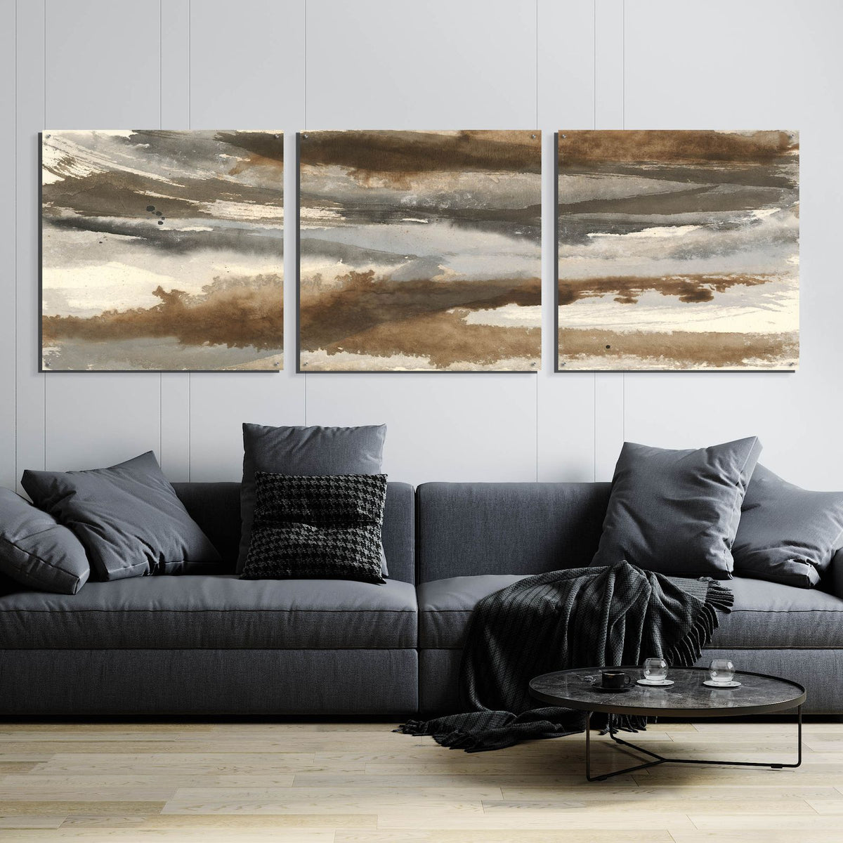 Imagine I by Chris Paschke - 108x36 acrylic wall art in a room