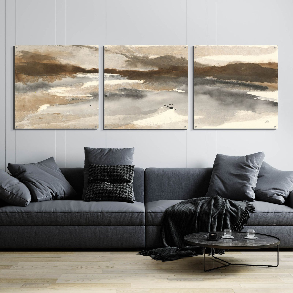 Imagine II by Chris Paschke - 108x36 acrylic wall art in a room