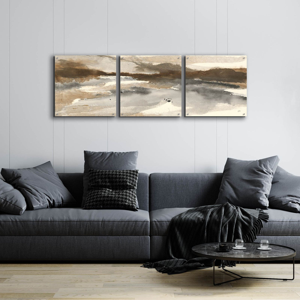 Imagine II by Chris Paschke - 72x24 acrylic wall art in a room