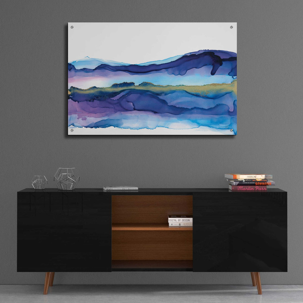 Coastal Ink I by Chris Paschke - 36x24 acrylic wall art in a room
