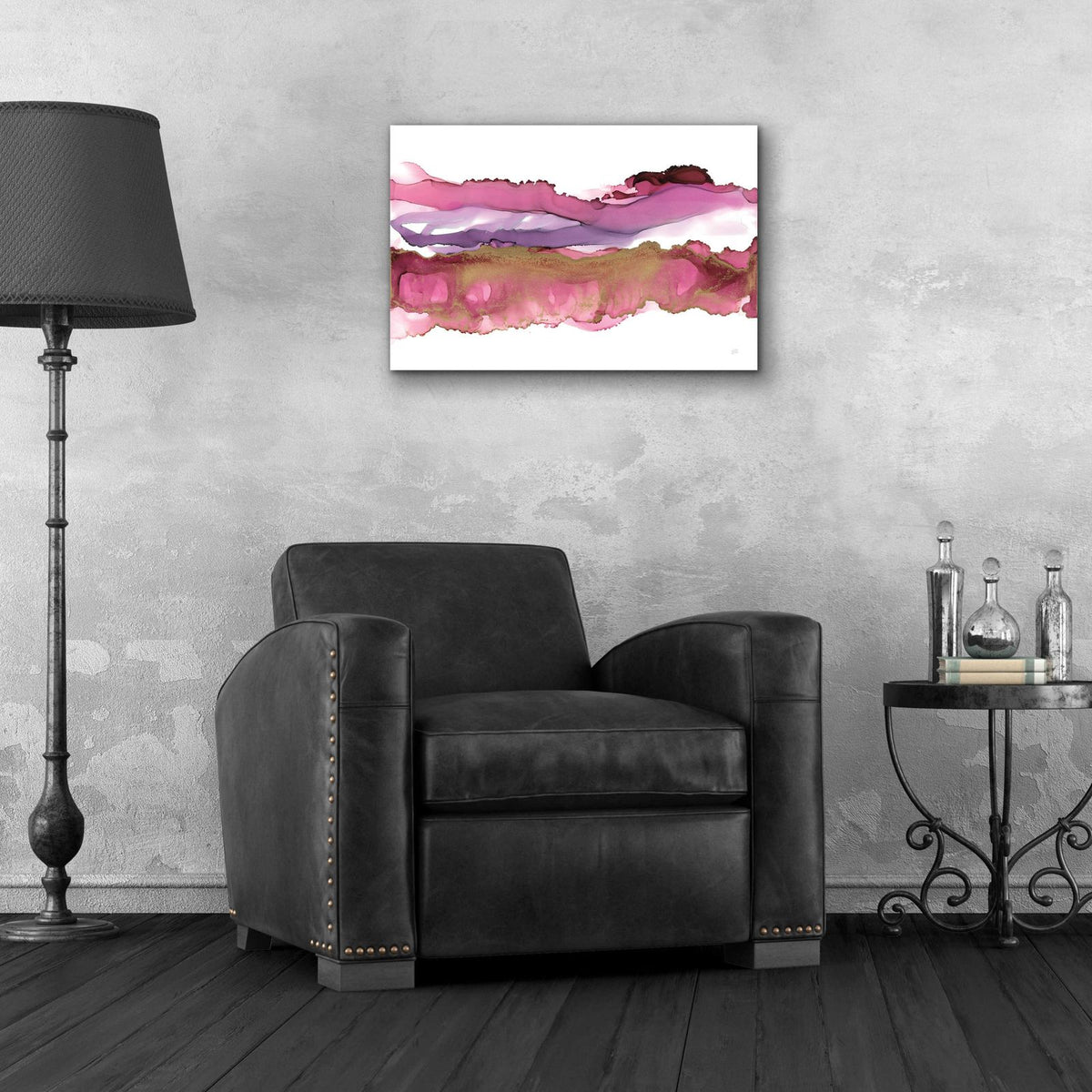 Coastal Ink V by Chris Paschke - 24x16 acrylic wall art in a room