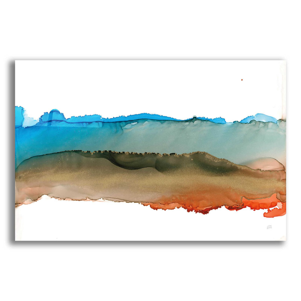 Coastal Ink VIII by Chris Paschke acrylic glass wall art