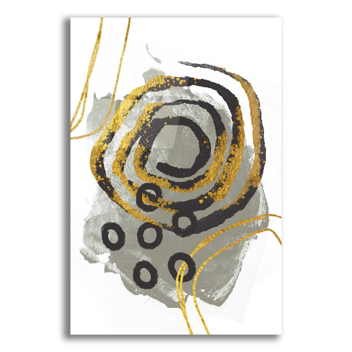 Gold Meets Neutrals Vi by Andrea Haase acrylic glass wall art